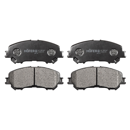 Тормозные колодки дисковые HOFER HF350547