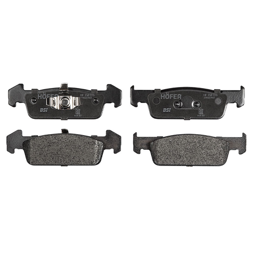 Тормозные колодки дисковые HOFER HF350376
