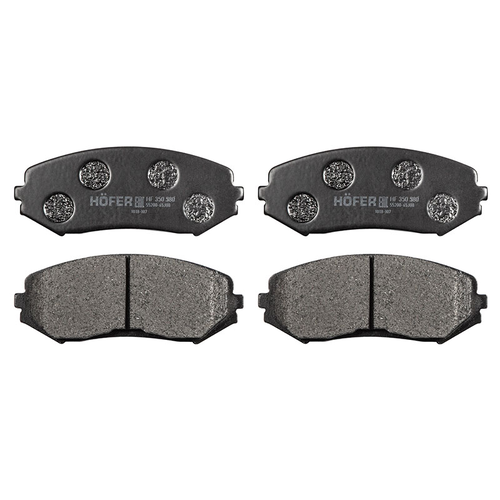 Тормозные колодки дисковые HOFER HF350580