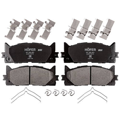 Тормозные колодки дисковые HOFER HF350401