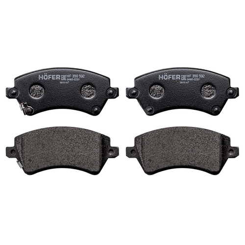 Тормозные колодки дисковые HOFER HF350592