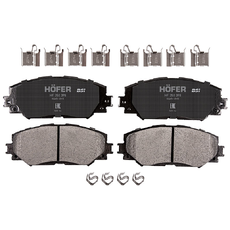 Тормозные колодки дисковые HOFER HF350398