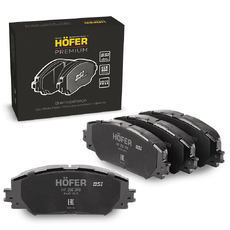 Тормозные колодки дисковые HOFER HF350398