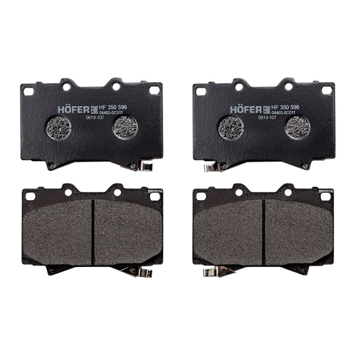 Тормозные колодки дисковые HOFER HF350596