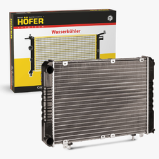 Радиатор системы охлаждения двигателя HOFER HF708441