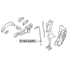 Генератор FEBEST 21104-CA2FL