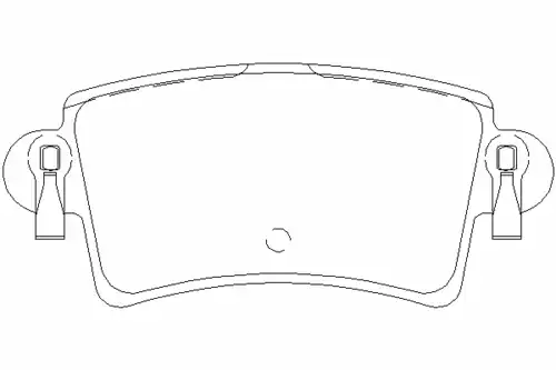 Тормозные колодки дисковые задняя ось MINTEX MDB2269