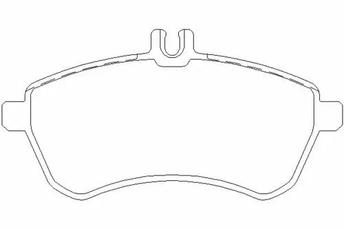 Тормозные колодки дисковые передняя ось MINTEX MDB2830
