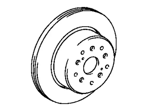 Тормозной диск TOYOTA / LEXUS 4243124031