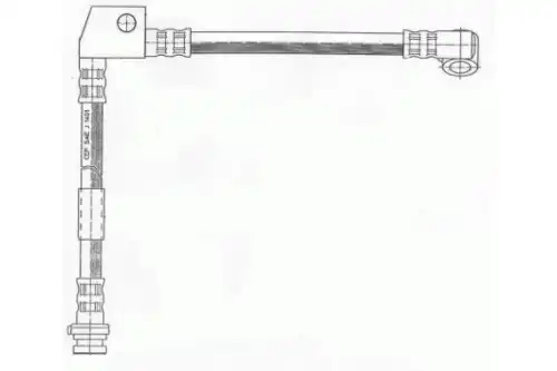Тормозной шланг J3701047 NIPPARTS