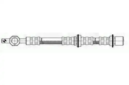Тормозной шланг J3702024 NIPPARTS