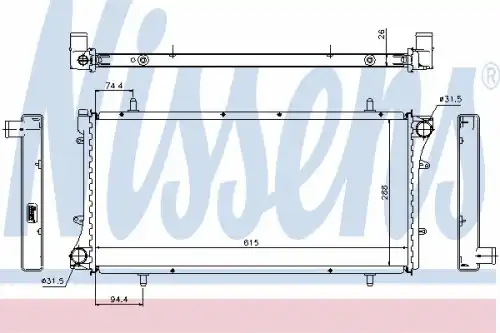 Деталь 68220 NISSENS