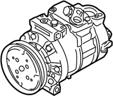 компрессор кондиционера Audi 1K0820808D VAG