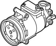 компрессор кондиционера Audi 1K0820808D VAG