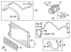 компрессор кондиционера Audi 5C0820803B VAG