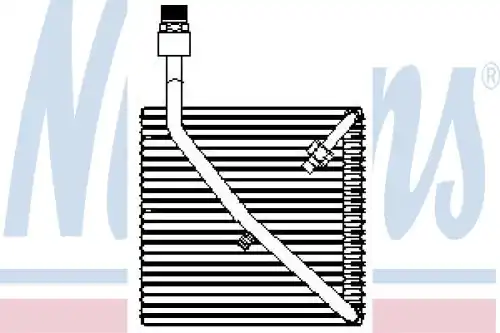 Испаритель кондиционера 92081 NISSENS