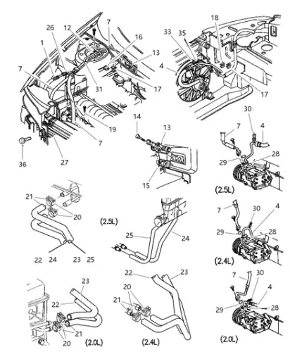 Осушитель кондиционера DODGE 4596172