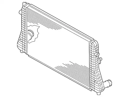 Интеркулер VAG 1K0145803BM