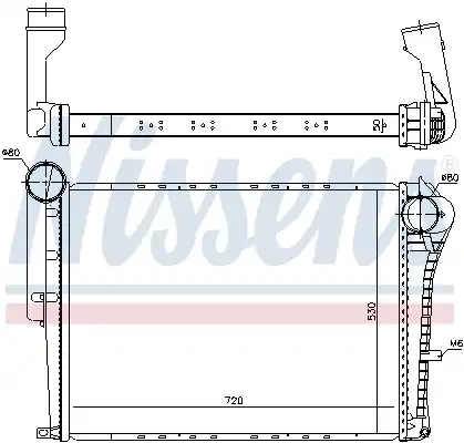 Интеркулер NISSENS 97072