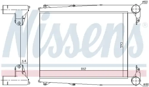 Интеркулер NISSENS 97074