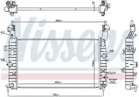Радиатор кондиционера (конденсатор) NISSENS 630748