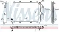 Радиатор кондиционера (конденсатор) NISSENS 637637