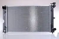Радиатор кондиционера (конденсатор) NISSENS 646857