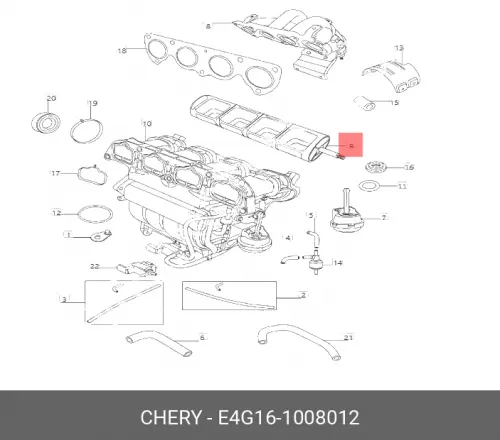 VALVE E4G16-1008012 CHERY / EXEED