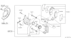 Тормозные колодки дисковые NISSAN 41060-CD094