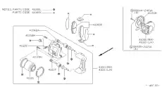 Тормозные колодки дисковые NISSAN D1060-V6790