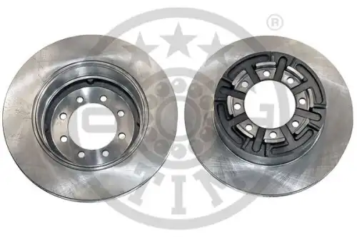 Тормозной диск OPTIMAL BS-4200 полный , задняя ось