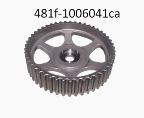  ШЕСТЕРНЯ ПРИВОДА РЕМНЯ ГРМ ДВС МЕТ. 481F-1006041CA CHERY / EXEED