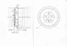 Тормозной барабан OEM OEM0004BT