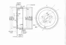 Тормозной барабан OEM OEM0011BT