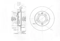 Тормозной диск OEM OEM0195DT
