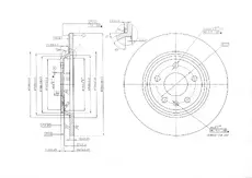 Тормозной диск OEM OEM0067DT