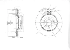 Тормозной диск OEM OEM0040DT
