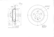 Тормозной диск OEM OEM0020DT