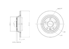 Тормозной диск OEM OEM0352DT