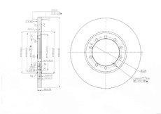 Тормозной диск OEM OEM0163DT