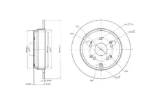 Тормозной диск OEM OEM0354DT