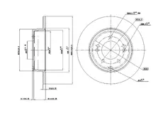 Тормозной диск OEM OEM0362DT