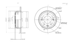 Тормозной диск OEM OEM0361DT