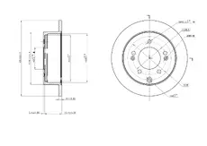 Тормозной диск OEM OEM0363DT