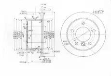 Тормозной диск OEM OEM0148DT