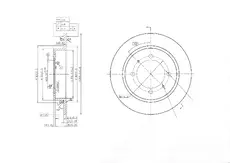 Тормозной диск OEM OEM0128DT