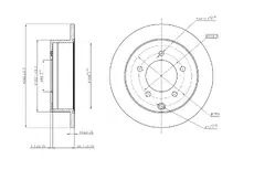 Тормозной диск OEM OEM0360DT