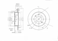 Тормозной диск OEM OEM0099DT
