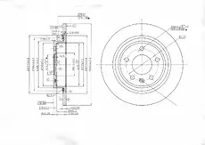 Тормозной диск OEM OEM0098DT