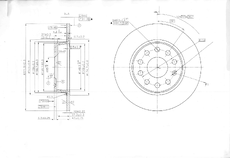 Тормозной диск OEM OEM0025DT